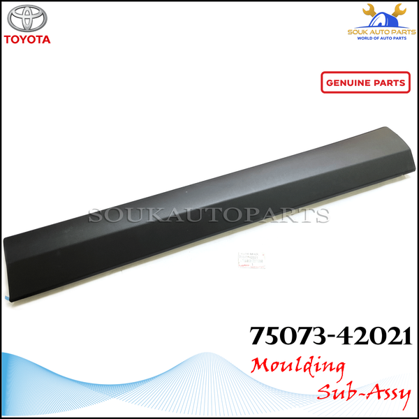 75073-42021 Genuine Toyota MOULDING SUB-ASSY 7507342021 OEM RAV4