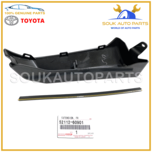 52112-60901 Genuine Toyota BAR, FRONT BUMPER, RH - Image 3