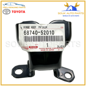 68740-52010 Genuine Toyota HINGE ASSY, FRONT DOOR, LOWER LH 6874052010 OEM