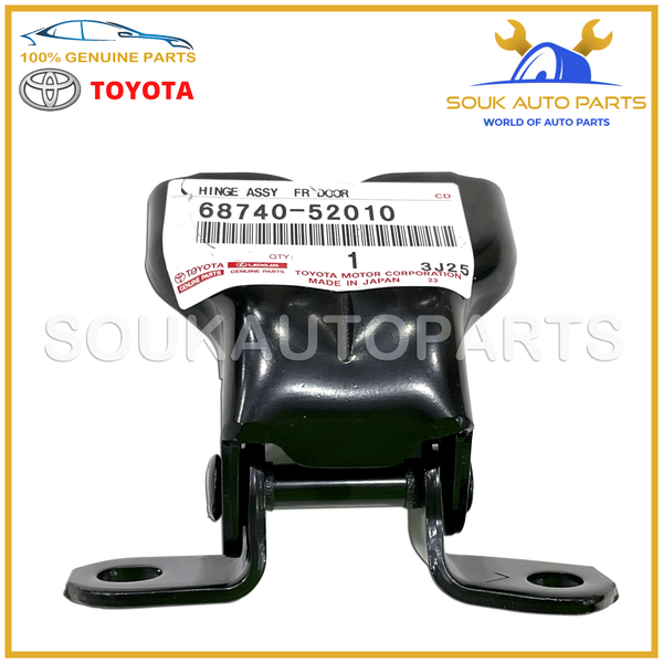 68740-52010 Genuine Toyota HINGE ASSY, FRONT DOOR, LOWER LH 6874052010 OEM