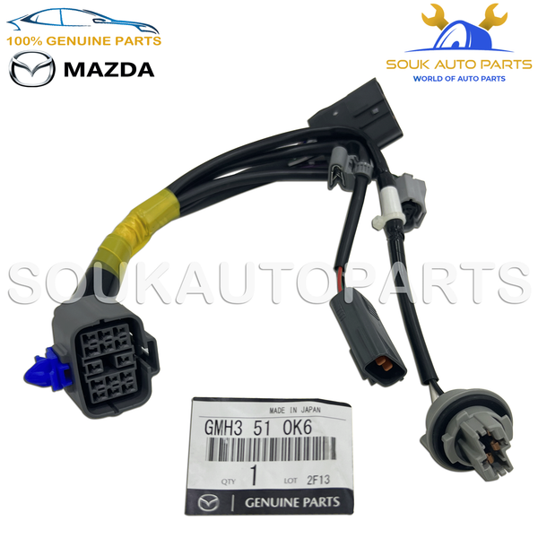 GMH3-51-0K6 Genuine Mazda CORD, LAMP HEAD GMH3510K6