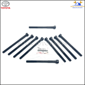 90910-02152 Genuine Toyota HEAD BOLT SET 1ZZ/3ZZ-FE (10Pcs) CELICA COROLLA RAV4