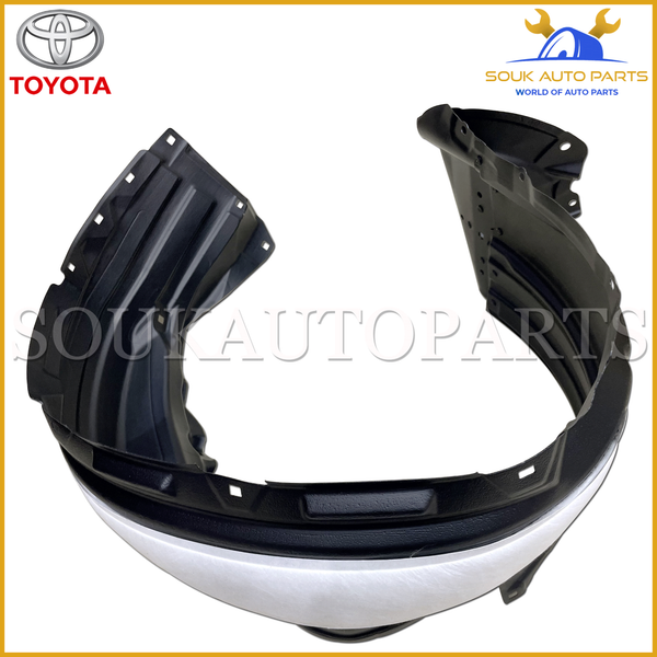 53806-60071 Genuine Toyota SHIELD SUB ASSY, FR FENDER LINER 5380660071 OEM