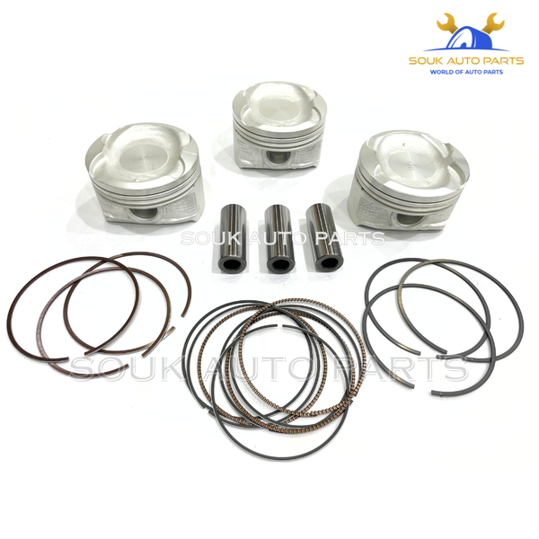 PISTON & RING SET 1KR-FE For Toyota YARIS BELTA PASSO VITZ 1.0Ltr Petrol 2004-14