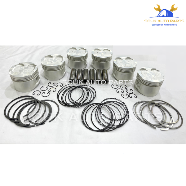 PISTON & RING SET 2JZ-GE DOHC For Toyota CHASER SUPRA GS300 SC300 3.0Ltr