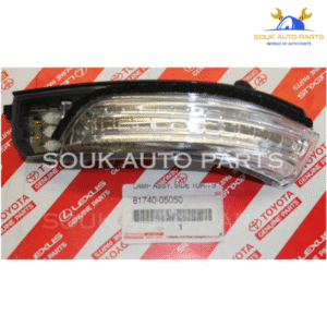 81740-05050 Genuine Toyota SIDE TURN SIGNAL LAMP ASSY, LH 8174005050 OEM