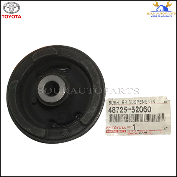 48725-52060 Genuine Toyota BUSH, REAR AXLE CARRIER, RH/LH 4872552060 OEM BELTA