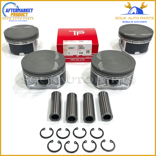 PISTON & RING SET Suzuki J24B 92mm For GRAND VITARA, KIZASHI 2.4 L PETROL 06-10