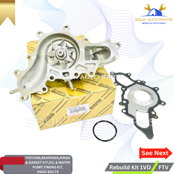 ENGINE REBUILD KIT 1VD-FTV for Toyota LAND CRUISER LX450D 4.5L DIESEL 2007-18