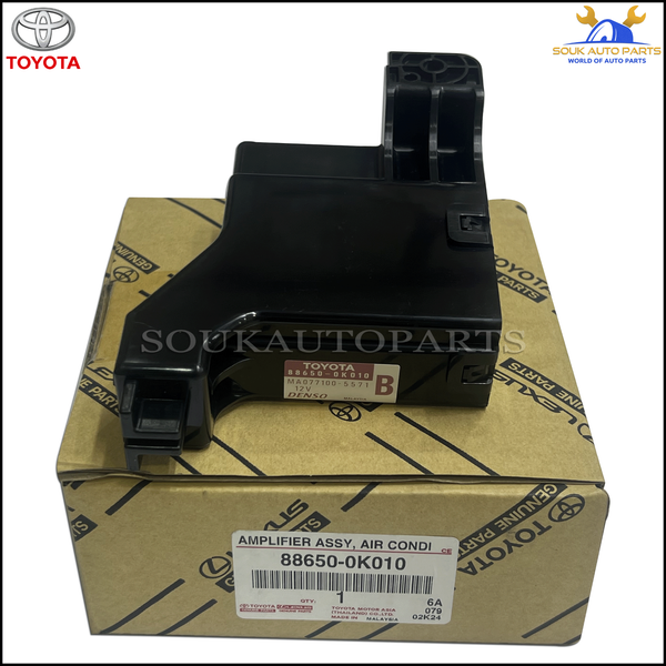 88650-0K010 Genuine Toyota AMPLIFIER ASSY, AIR CONDITIONER, NO.1 886500K010 OEM