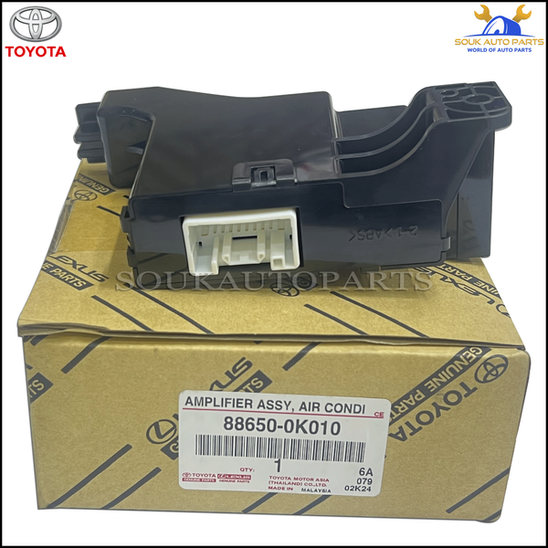 88650-0K010 Genuine Toyota AMPLIFIER ASSY, AIR CONDITIONER, NO.1 886500K010 OEM
