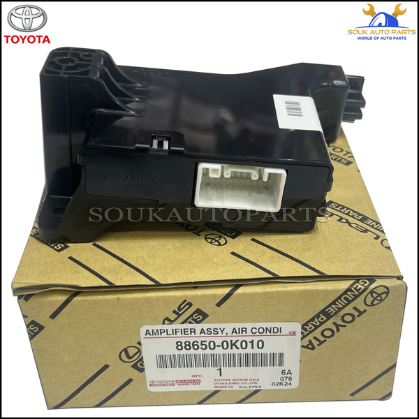 88650-0K010 Genuine Toyota AMPLIFIER ASSY, AIR CONDITIONER, NO.1 886500K010 OEM