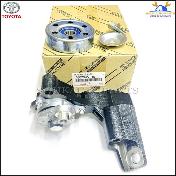 16620-27010 Genuine Toyota TENSIONER ASSY, V-RIBBED BELT 1662027010 OEM