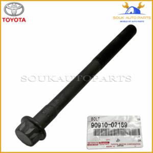 90910-02169 Genuine Toyota BOLT (FOR CYLINDER HEAD SET) 9091002169 Land Cruiser