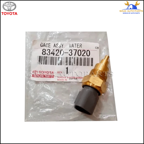 83420-37020 Genuine Toyota GAGE ASSY, WATER TEMPERATURE SENDER 8342037020 OEM