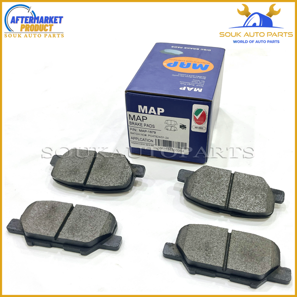 GHY9-26-48ZC REAR DISC BRAKE PADS For Mazda 3 Mazda 6 2014-2015 GHY92648ZC
