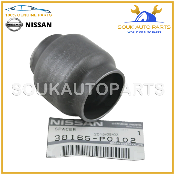 38165-P0102 Genuine Nissan SPACER-DRIVE PINION BEARING 38165P0102 OEM