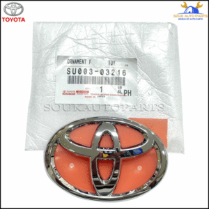 SU003-03216 Genuine Toyota EMBLEM, RADIATOR GRILLE (OR FRONT PANEL) SU00303216