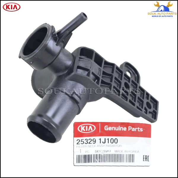 25329-1J100 Genuine Hyundai FILLER NECK ASSY-RADIATOR 253291J100 OEM ACCENT