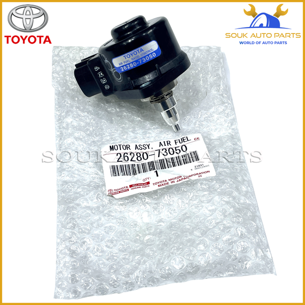 26280-73050 Genuine Toyota MOTOR ASSY, AIR FUEL RATIO CONTROL 2628073050 OEM