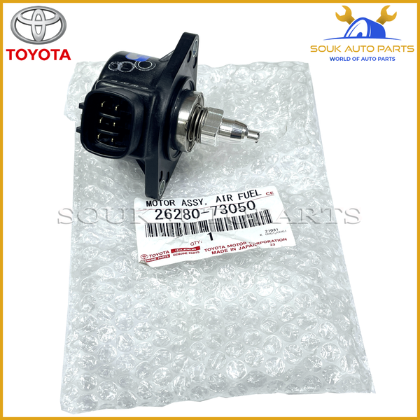26280-73050 Genuine Toyota MOTOR ASSY, AIR FUEL RATIO CONTROL 2628073050 OEM