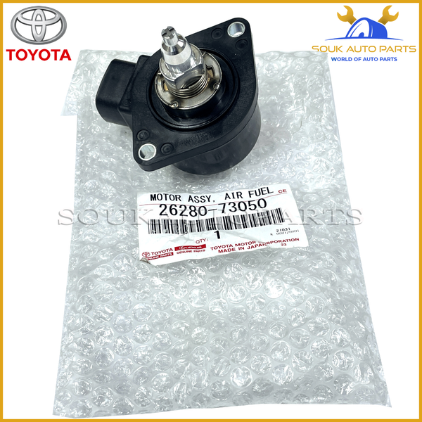 26280-73050 Genuine Toyota MOTOR ASSY, AIR FUEL RATIO CONTROL 2628073050 OEM