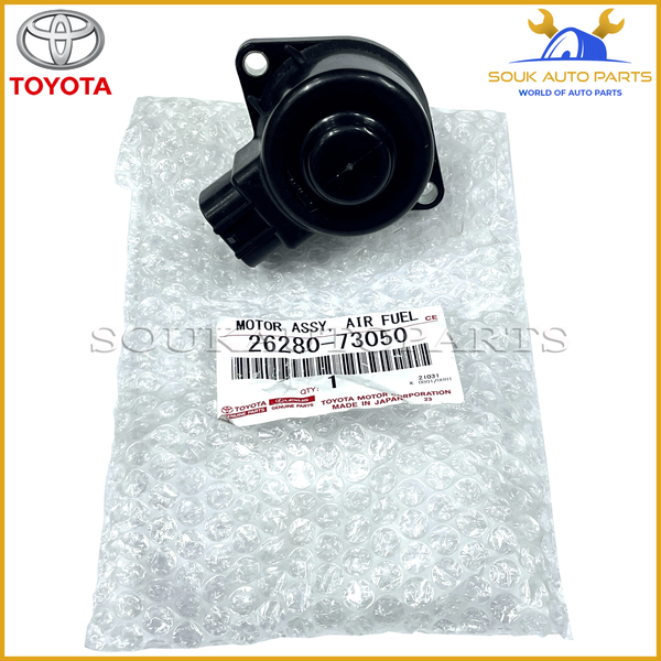 26280-73050 Genuine Toyota MOTOR ASSY, AIR FUEL RATIO CONTROL 2628073050 OEM