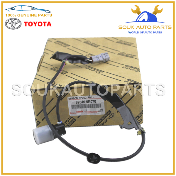 89546-0K070 Genuine Toyota SENSOR, SPEED, REAR LH 895460K070 OEM HILUX