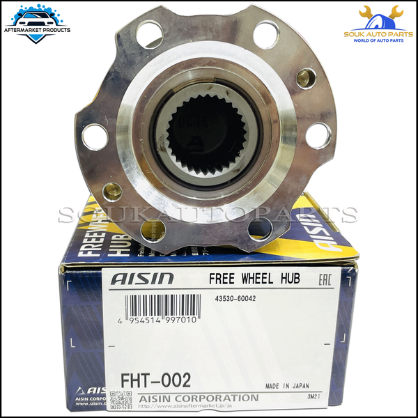 43530-60130 HUB ASSY, FREE WHEEL LAND CRUISER PRADO AISIN