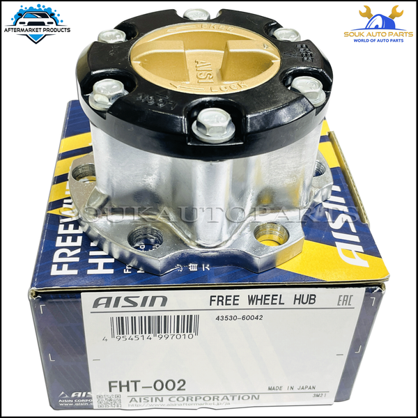 43530-60130 HUB ASSY, FREE WHEEL LAND CRUISER PRADO AISIN