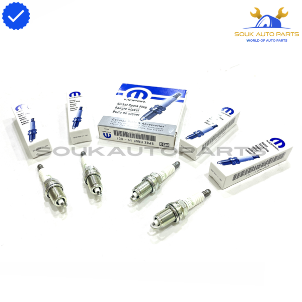 ENGINE SPARK PLUG SET Mopar Genuine 07-21 JEEP COMPAS DODGE JOURNEY 2.4L 2.0L