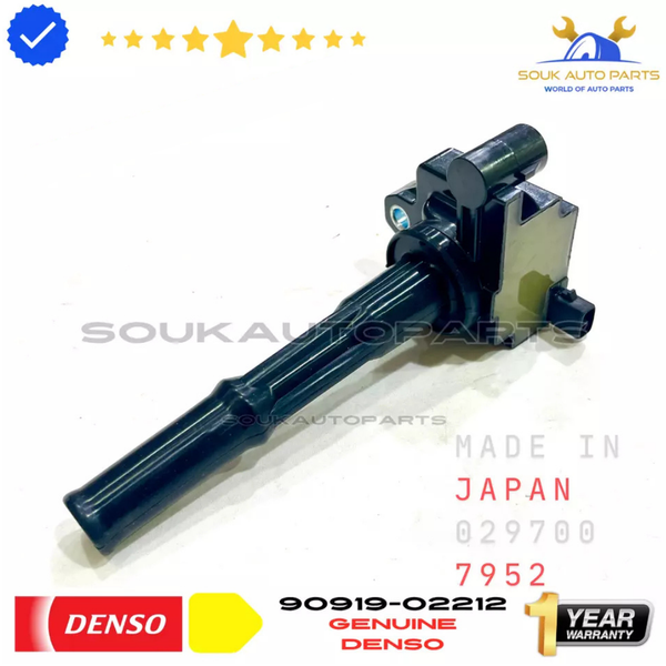 90919-02212 IGNITION COIL 5VZ For Toyota TACOMA TUNDRA T100 3.4Ltr V6 OEM Denso