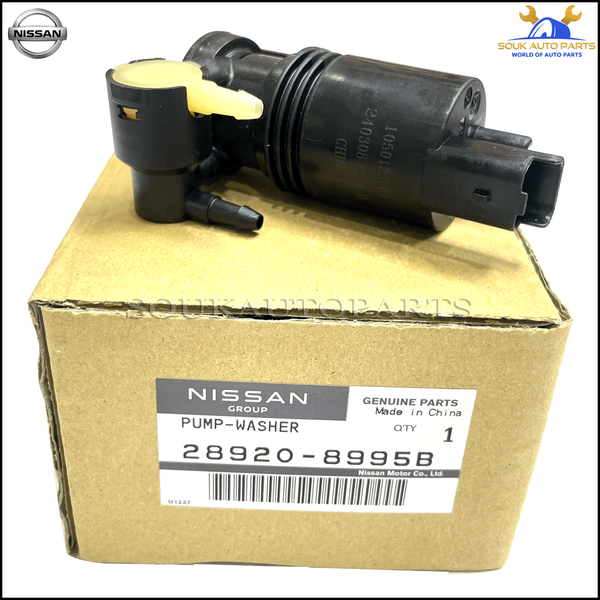 28920-8995B Genuine Nissan PUMP, WASHER 289208995B OEM MURANO QASHQAI ROGUE