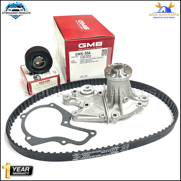 TIMING BELT WATER PUMP KIT FOR SUZUKI G13A SAMURAI SIDEKICK 1.3L 1987-95