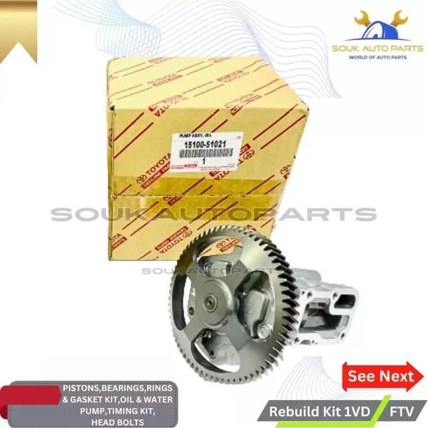 ENGINE REBUILD KIT 1VD-FTV for Toyota LAND CRUISER LX450D 4.5L DIESEL 2007-18