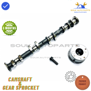 CAMSHAFT & GEAR SPROCKET INTAKE QR20/QR25 DE For Nissan X-TRAIL ALTIMA 2001-2008