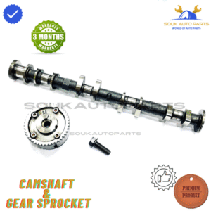 CAMSHAFT & GEAR SPROCKET INTAKE QR20/QR25 DE For Nissan X-TRAIL ALTIMA 2001-2008 - Image 3