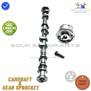 CAMSHAFT & GEAR SPROCKET INTAKE QR20/QR25 DE For Nissan X-TRAIL ALTIMA 2001-2008 - Image 5