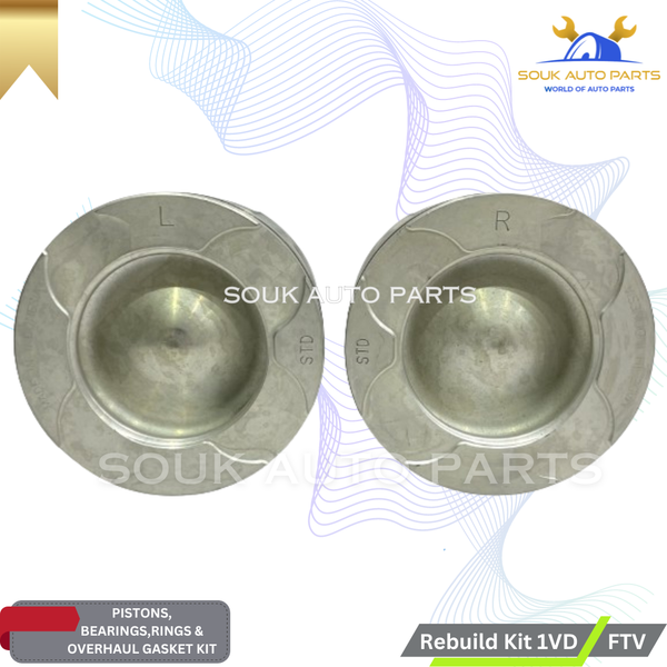 PISTON & RING SET 1VD-FTV for Toyota LAND CRUISER LX450D 4.5L DIESEL 2007-18