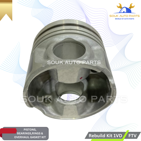 PISTON & RING SET 1VD-FTV for Toyota LAND CRUISER LX450D 4.5L DIESEL 2007-18