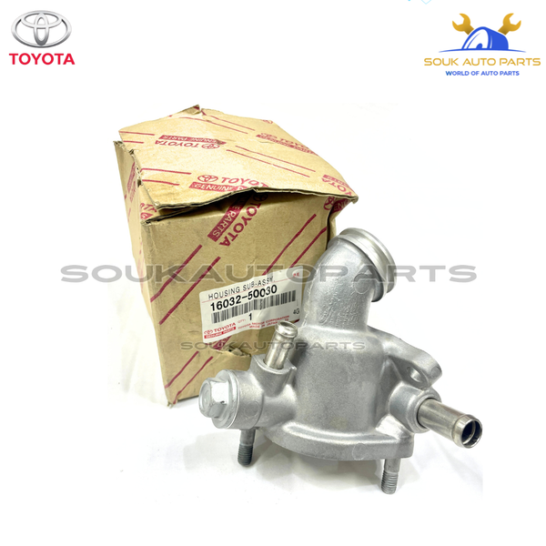 16032-50030 Genuine Toyota HOUSING, SUB-ASSY WATER INLET 1603250030 OEM