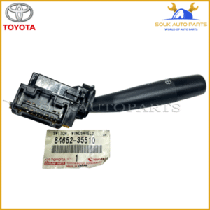 84652-35510 Genuine Toyota SWITCH ASSY, WINDSHIELD WIPER RAV4 HIACE 4RUNNER - Image 2