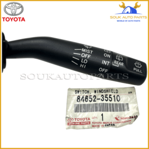 84652-35510 Genuine Toyota SWITCH ASSY, WINDSHIELD WIPER RAV4 HIACE 4RUNNER - Image 5