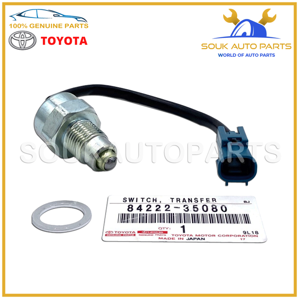 84222-35080 Genuine Toyota TRANSFER INDICATOR SWITCH, NO.1 8422235080 OEM