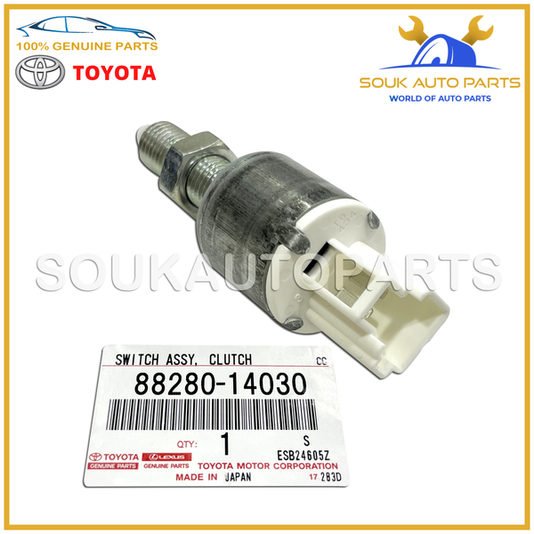 88280-14030 Genuine Toyota SWITCH ASSY, CLUTCH 8828014030 OEM