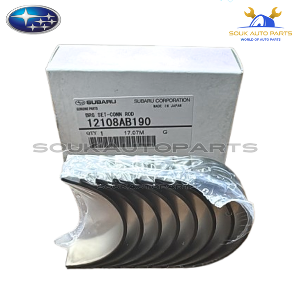 12108-AB190 Genuine Subaru CON ROD BEARING SET US 0.03 FA20D OEM