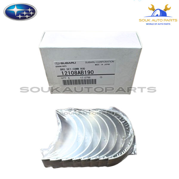 12108-AB190 Genuine Subaru CON ROD BEARING SET US 0.03 FA20D OEM